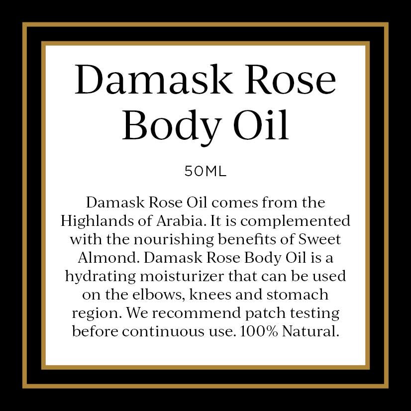 Damask Rose Body Oil